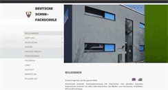 Desktop Screenshot of deutsche-schuhfachschule.net